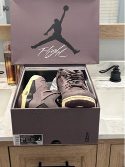 🔥 A Ma Maniére x Air Jordan 4 “Violet Ore” Size 10.5 w/ Box 🔥