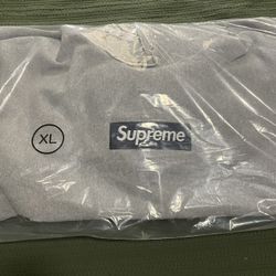 Supreme Heather Grey Box Logo