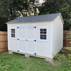 10x12 Storage Shed Built On Site 