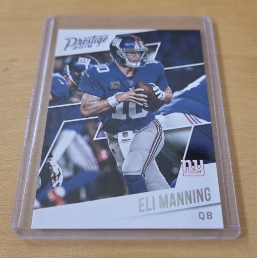 Eli Manning 2018 Panini Prestige #170 New York Giants