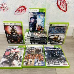 Games Xbox 360 ( Used  - Condition Very Good ) $9/ea