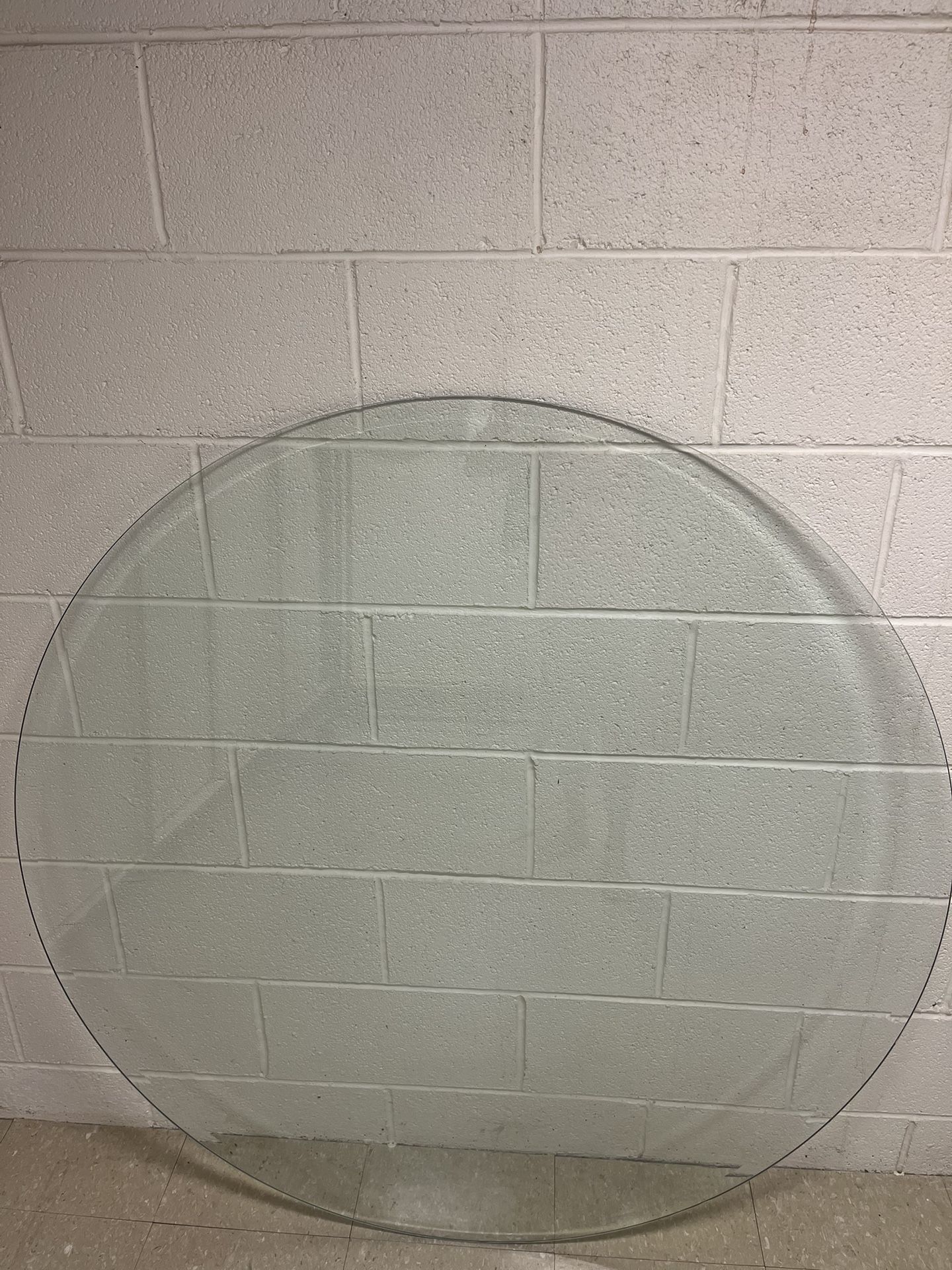 48 Inch diameter 4 feet glass table top