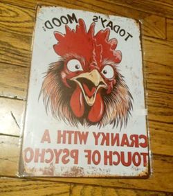 TinD Sign 8x12 New $8ea