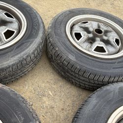 91 Oldsmobile Cutlass Wheels With New Tires 185/70/14