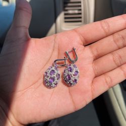 Amethyst Pure Silver 