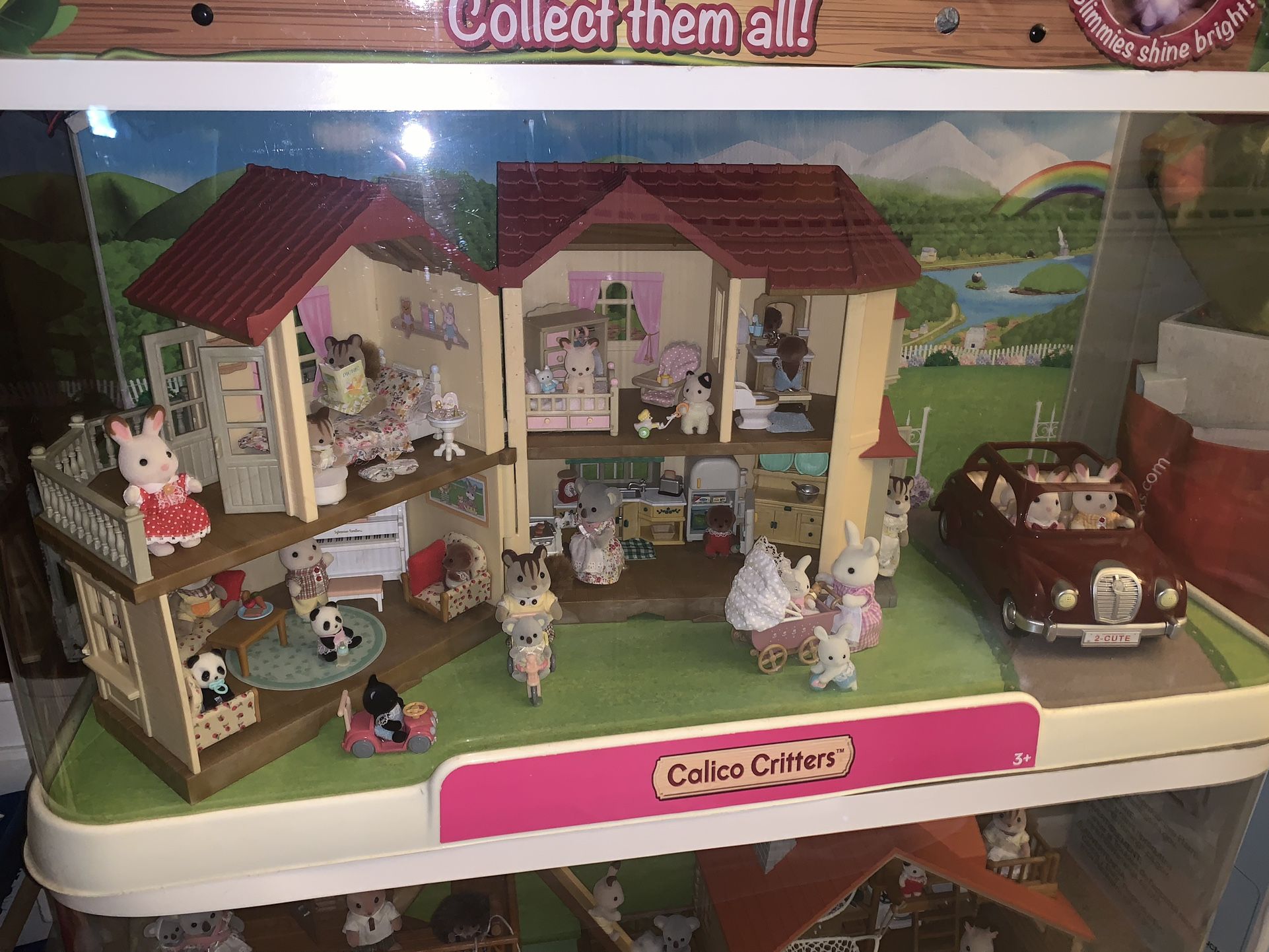 Calico Critters Store Display Makes Great Decor 