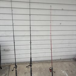 3 Fishing Rods 