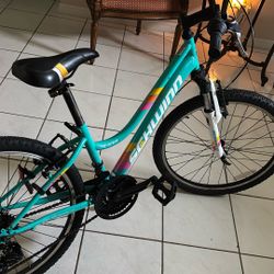 Schwinn High Timber 21 speed Women/Girls 24” Mountain Bike