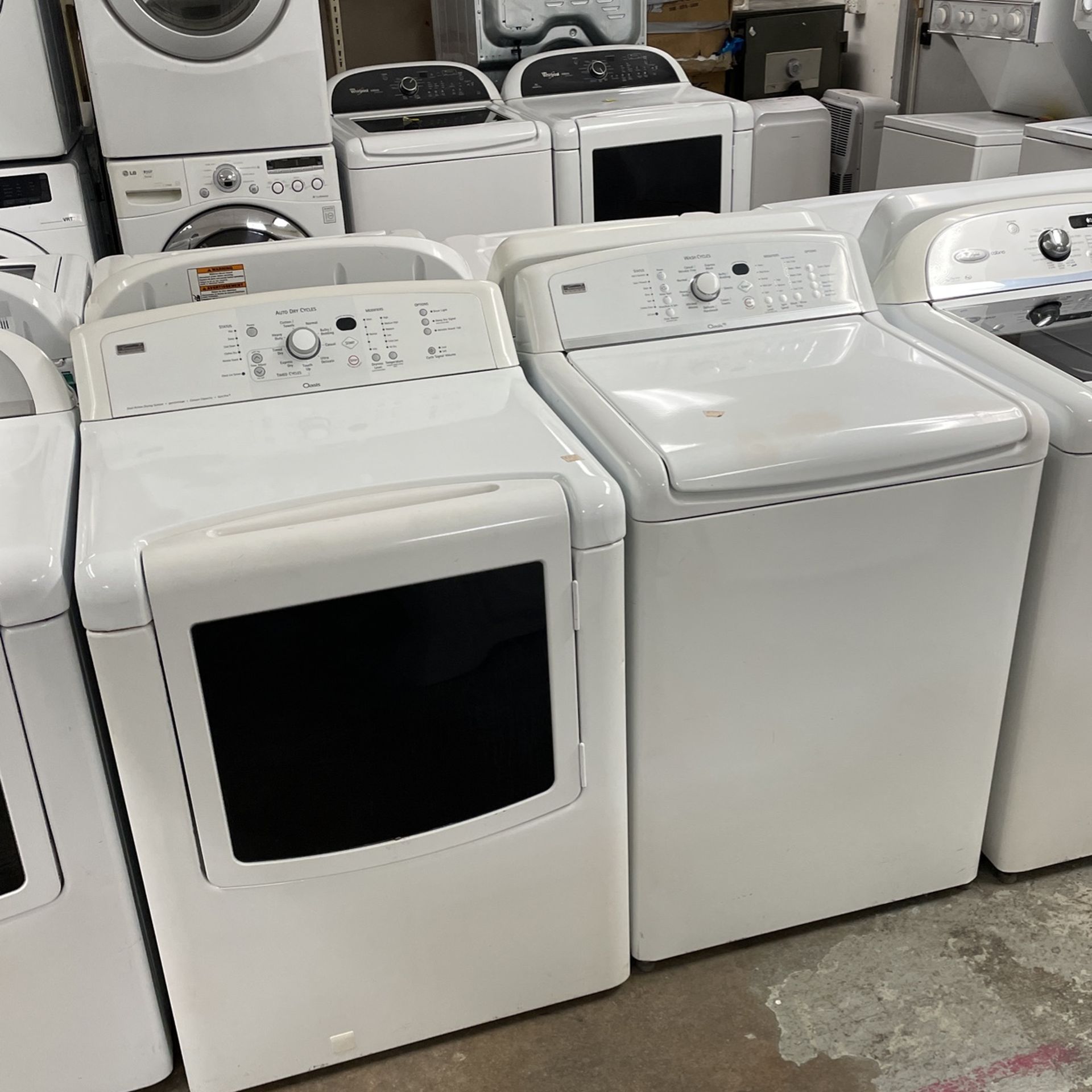 Washer And Dryer Set