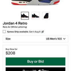 Retro 4 Rare Air