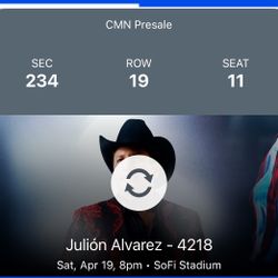 Julion Alvarez 4/19/25 