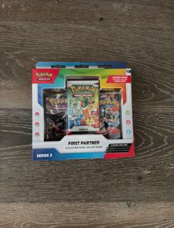 Pokémon First Partner Illustration Collection Series 3 – Factory Sealed