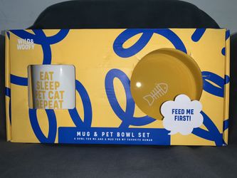 Mug & Pet Bowl Set