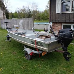 2012  Meyers 14 Ft Boat With Trailer 