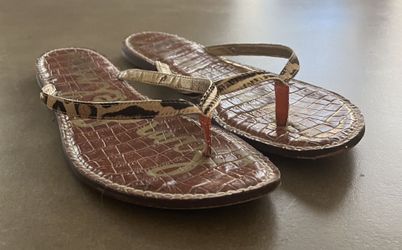 Sam Edelman Womens Flip Flops Size 10, Mens 8.5