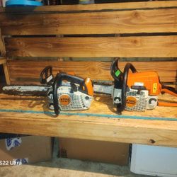 2 Chainsaw Ms 193 & Ms 250 $550 For Both 