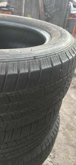 4 semi new tires
