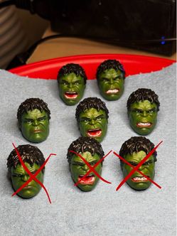MCU Hulk Head Sculpts (Custom)