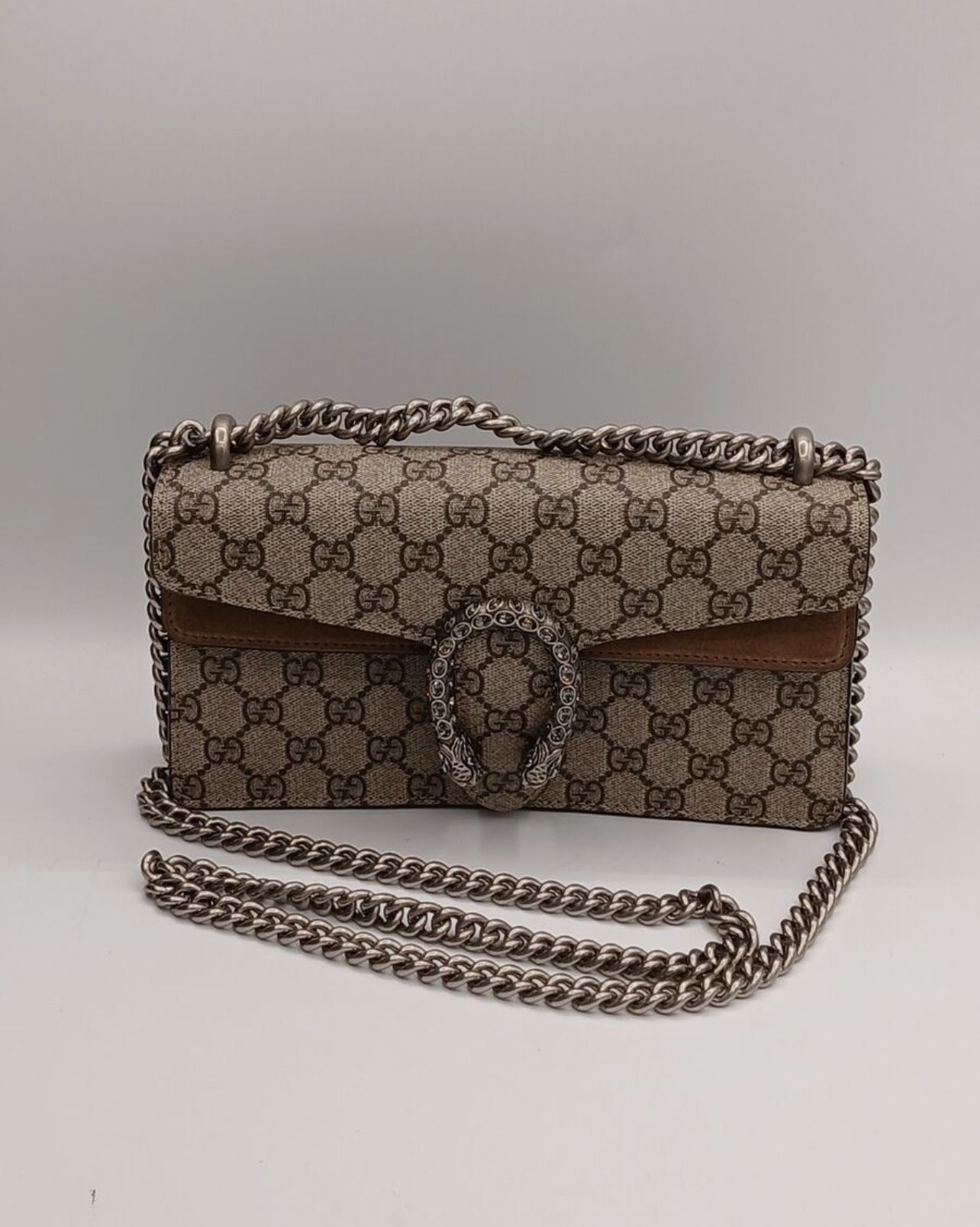 Gucci Dionysus GG Small Shoulder Bag Crossbody Monogram P2