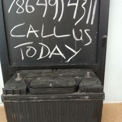 Semi Truck Interstate Batteries 