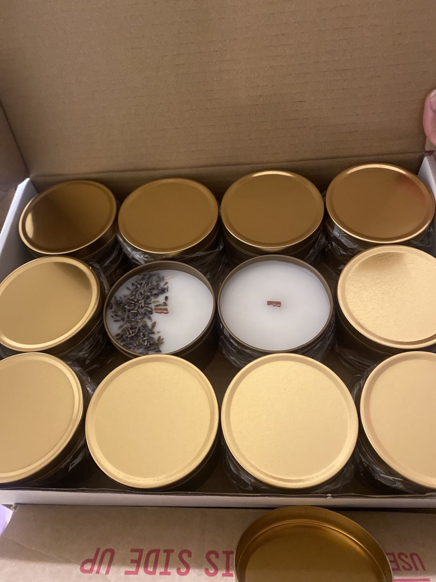 Hand poured Scented Candles