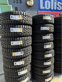 285/70r17 Goodyear tires nuevas con 50,000 millas de garantía las 4