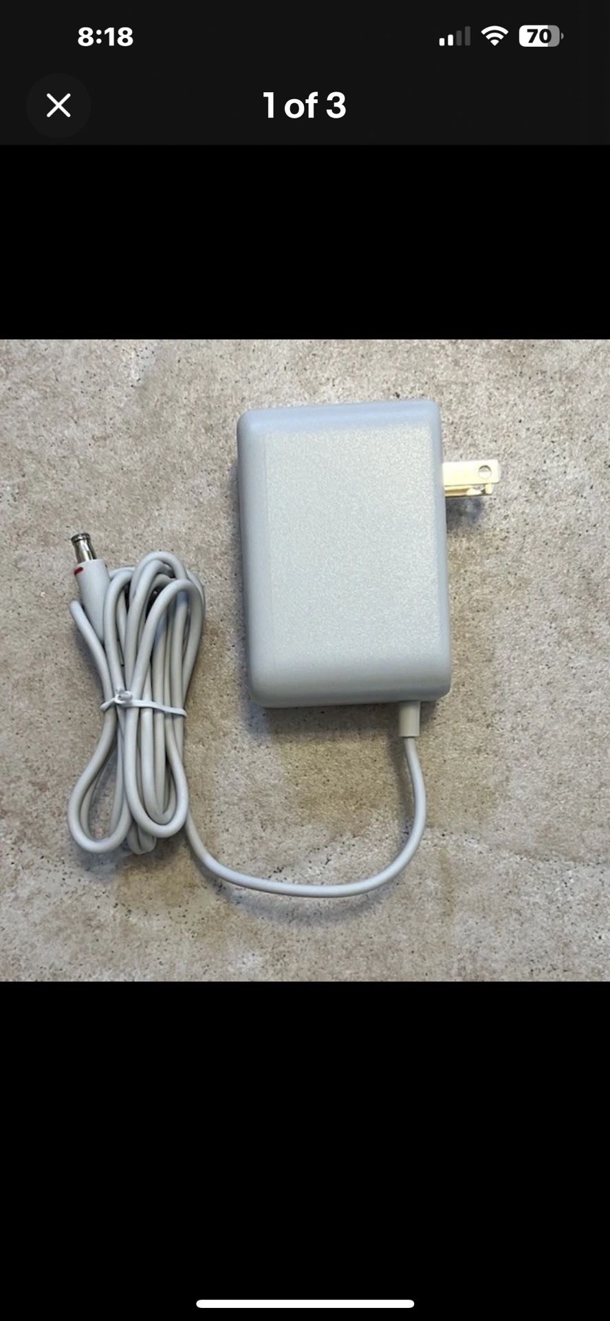 AC Adapter 12V Power Cord EPS6 For Panoramic WiFi Gateway no modem just adapter