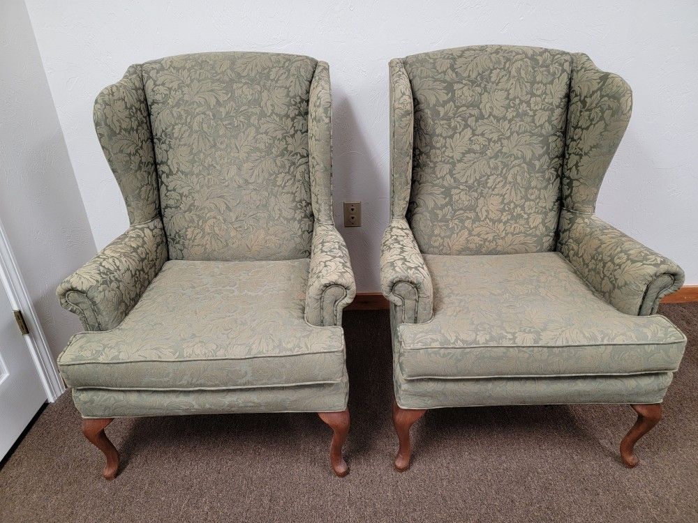 Sam Moore Living Room Wing Chairs