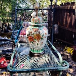 Vintage Oriental Ginger jar Lamp 