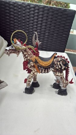 1994 Playmates Skeleton Warriors Baron Dark's Skeletal Steed Legion Warhorse action figure