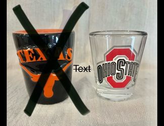 Ohio State Shot Glasses, $4 ea