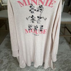 Disney Minnie Mouse Duster Robe With Pockets