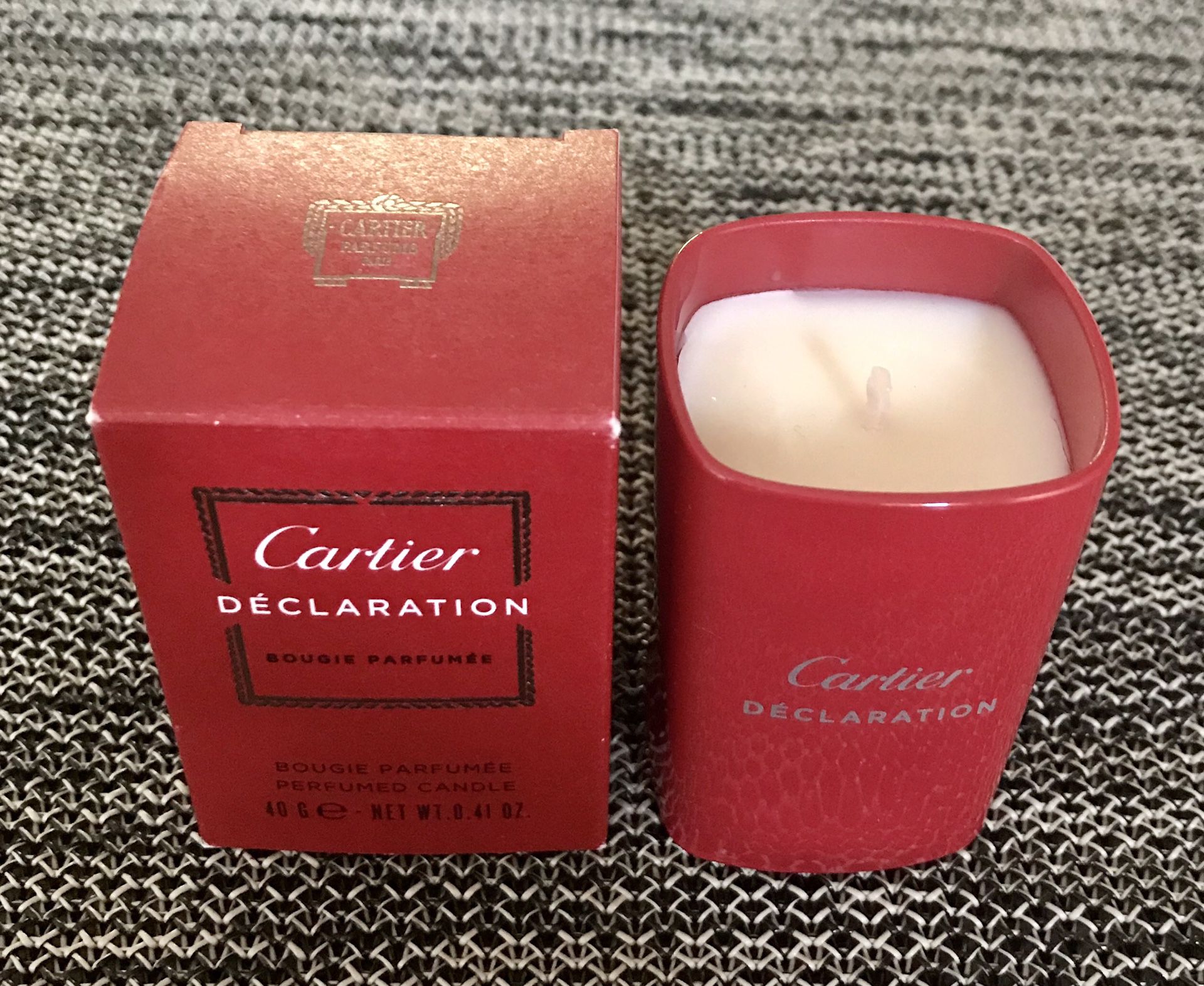 Cartier. DECLARATION candle