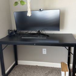 Black Computer Desk