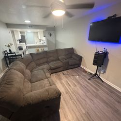 Dark Brown Couches 