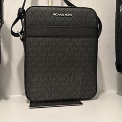 MK Cooper Signature Logo Flight Bag