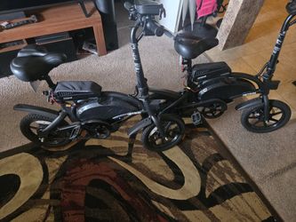 2x Jetson Bolt Pro Electric Bikes (Extras)