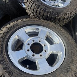 17” Wheels 8x6.5 Bolt Pattern