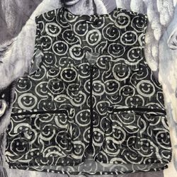 Mesh Vest, Fashionnova, black, white 