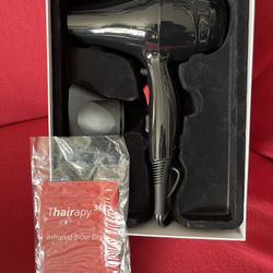 Thairapy 365 Thaira-dry Infrared Hair Dryer, Quickdry Professional Blow Dryer