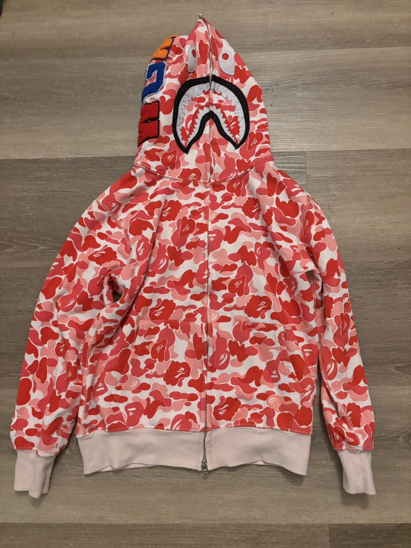 Pink Bape Hoodie