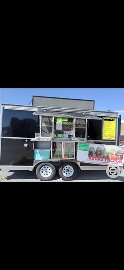 Food trailer truck