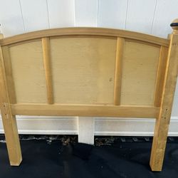 Twin Bed Headboard Solid Wood 