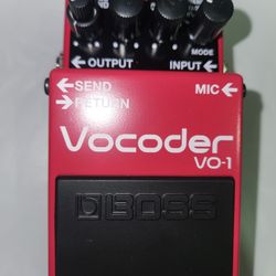BOSS VO-1 Vocoder Guitar Pedal (VO-1)