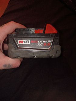 Milwaukee M18 RedLithium XC5.0 Battery