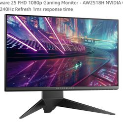 Alienware 240hz Monitor