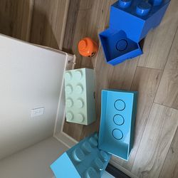 Lego Storage Bricks/Heads