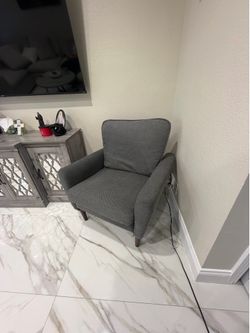 Grey Accent Chair
