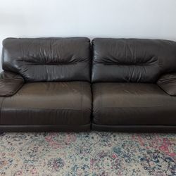 Signature Designs by Ashley 'Exhilaration' Chocolate 2-seat Reclining Power Sofa and Loveseat