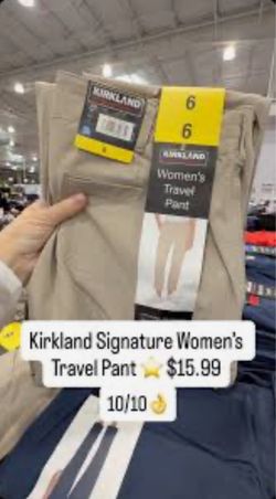 Woman’s size 8 travel pant